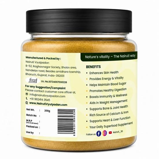Moringa Stick Powder 200g x 2 | Winter Wellness Superfood for Immunity, Joint & Bone Support | Preservative-Free Herbal Nutrition