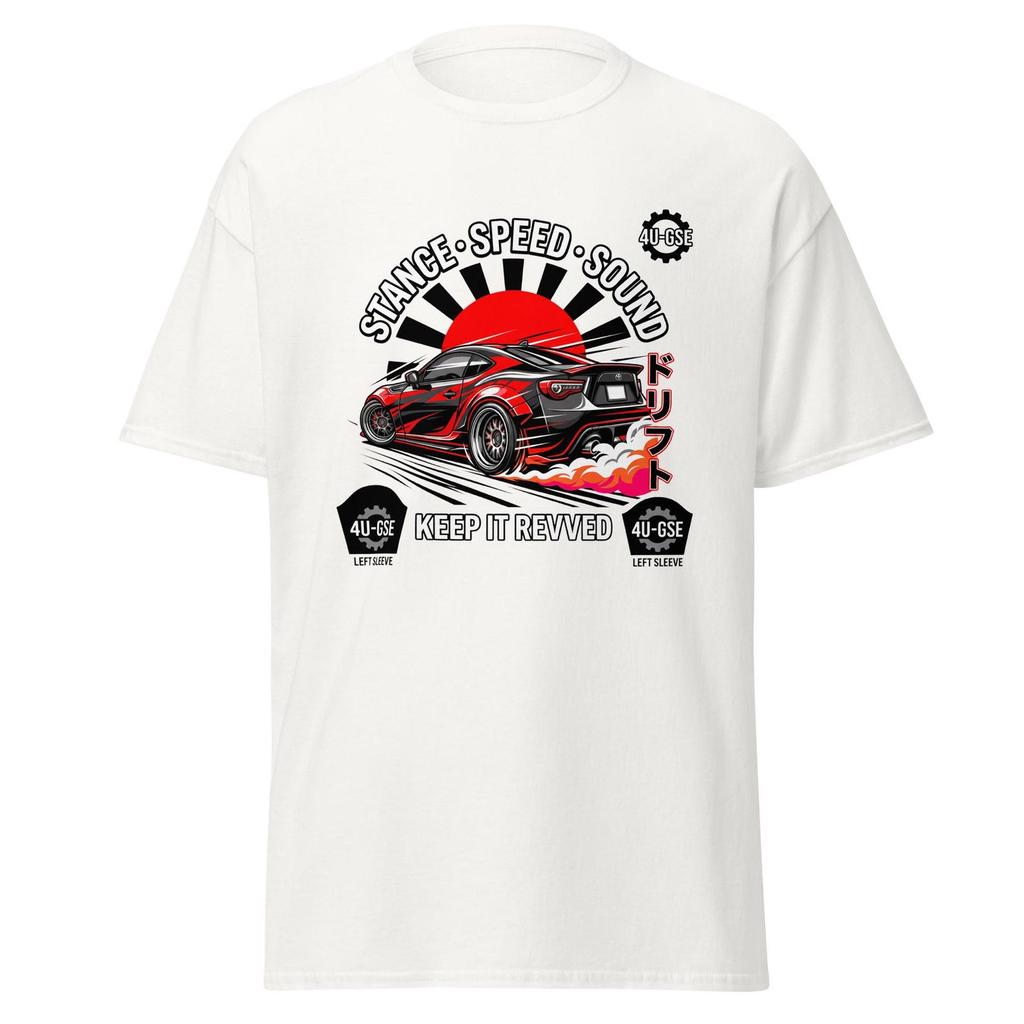 Service Speed Sound T‑Shirt and kids shirt | JDM Drift Car Graphic Tee – Retro Japanese Street Racing Tuner Top