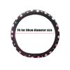 1Pc New small flower styling elastic no inner ring universal purpose car steering wheel cover breathable and absorbent cover