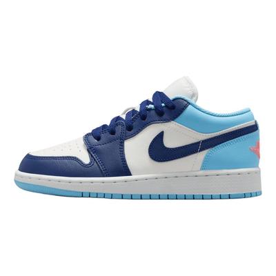Dětské tenisky Air Jordan 1 Low GS Sail Blue Chill Hot-Lava Blue-Void 553560-149