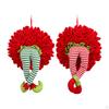 Elf Leg Christmas Tree Decoration Wreath Pendant Front Door Xmas Hanging Ornament Wall Decor for