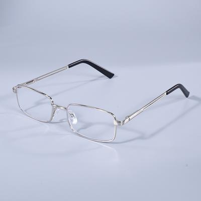 Neue Ultraleichte Blaulichtfilternde Metall-Lesebrille Herren Business Retro Presbyopie Computer-Leser +100+125+150