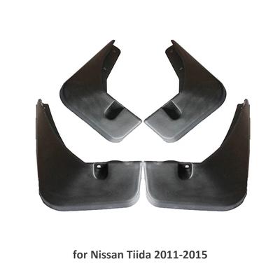 Λασπωτήρες για Nissan Tiida 2007-2016 Λασπωτήρες για Nissan Versa Latio C11 Πλαστικό Φτερό Αυτοκινήτου Λασπωτήρας Προστατευτικά Αυτοκινήτου