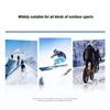 1 Set Winter Thermal Warm Balaclava Set Thickened Polar Fleece Windproof For Cycling Running Skull Cap Face Cover Scarf