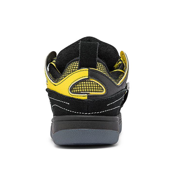 Kappa Fatty Casual Trendy Shoes Comfortable Fit Durable Low-Top Sneakers Unisex sneakers Yellow K0BZ5CS20-216