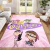 Fairy oddparents Carpet Door Mat for Living Room or Bedroom Protective Mat Under Chair Office Decoration Christmas Gift Birthday Present