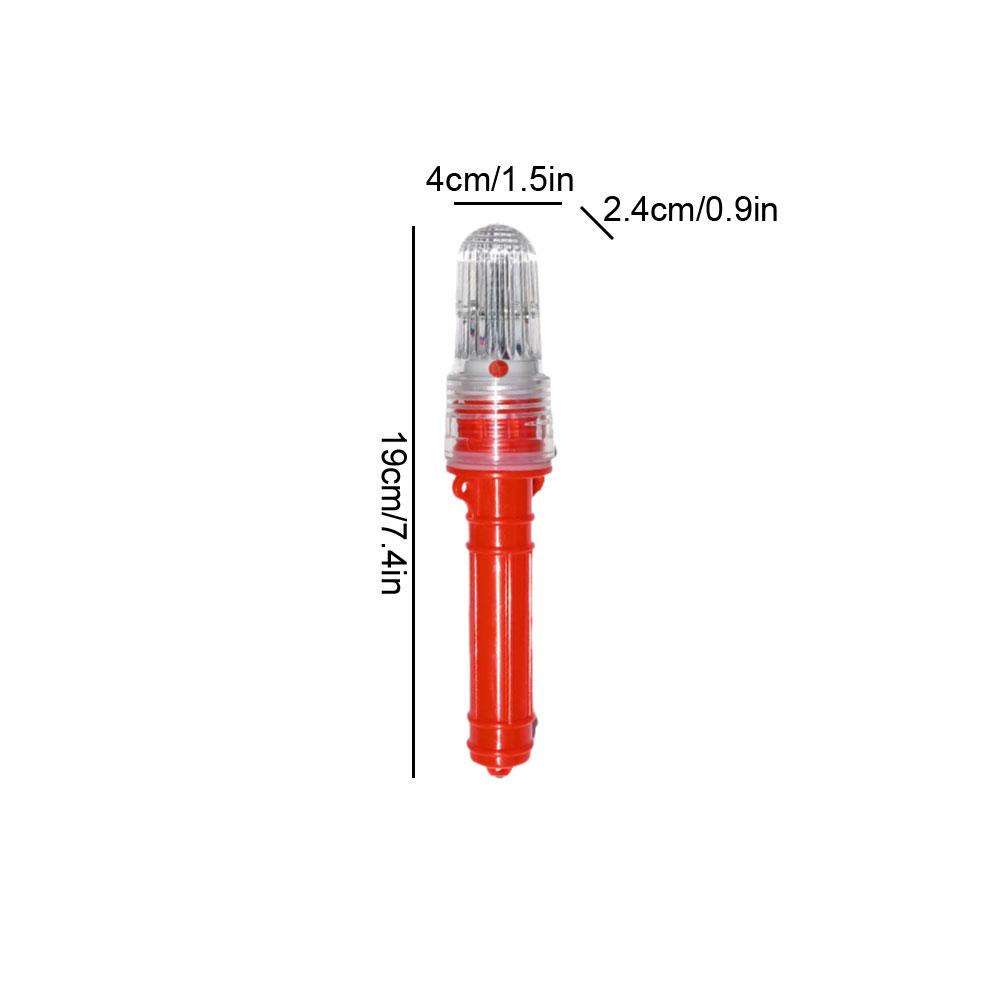 3PC Marine Flares For Boats Buoy Fish Luring Light Waterproof Buoy Fish Luring Tool Electronic Day/Night Flare Safety Kit Visual