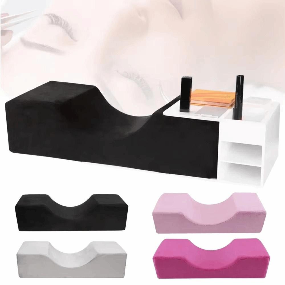 U Shape Design Grafting Lash Head Cushion with Pocket Lash Pillow Neck Support  Makeup Salon