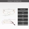 Women Men New Fashion Antifatigue Vision Care Eyeglasses Reading Glasses Anti-Blue Light Foldable Present Glasses box