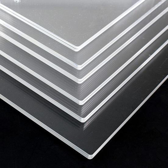 Set 2 Pezzi Dischi Quadrati Acrilici Antiaderenti per Torta Set Dischi per Cottura Servizio Burro Strumento da Cucina