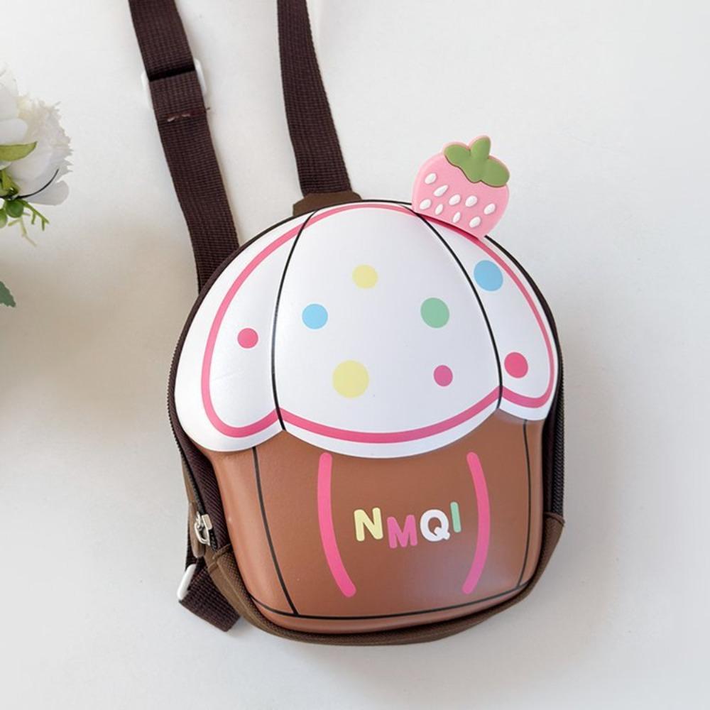 Cute New Boys and Girls Breast Bag Creative Printing Childlike Shoulder Bag Large Capacity Versatile Foreign Style Messenger Hard Shell Bag