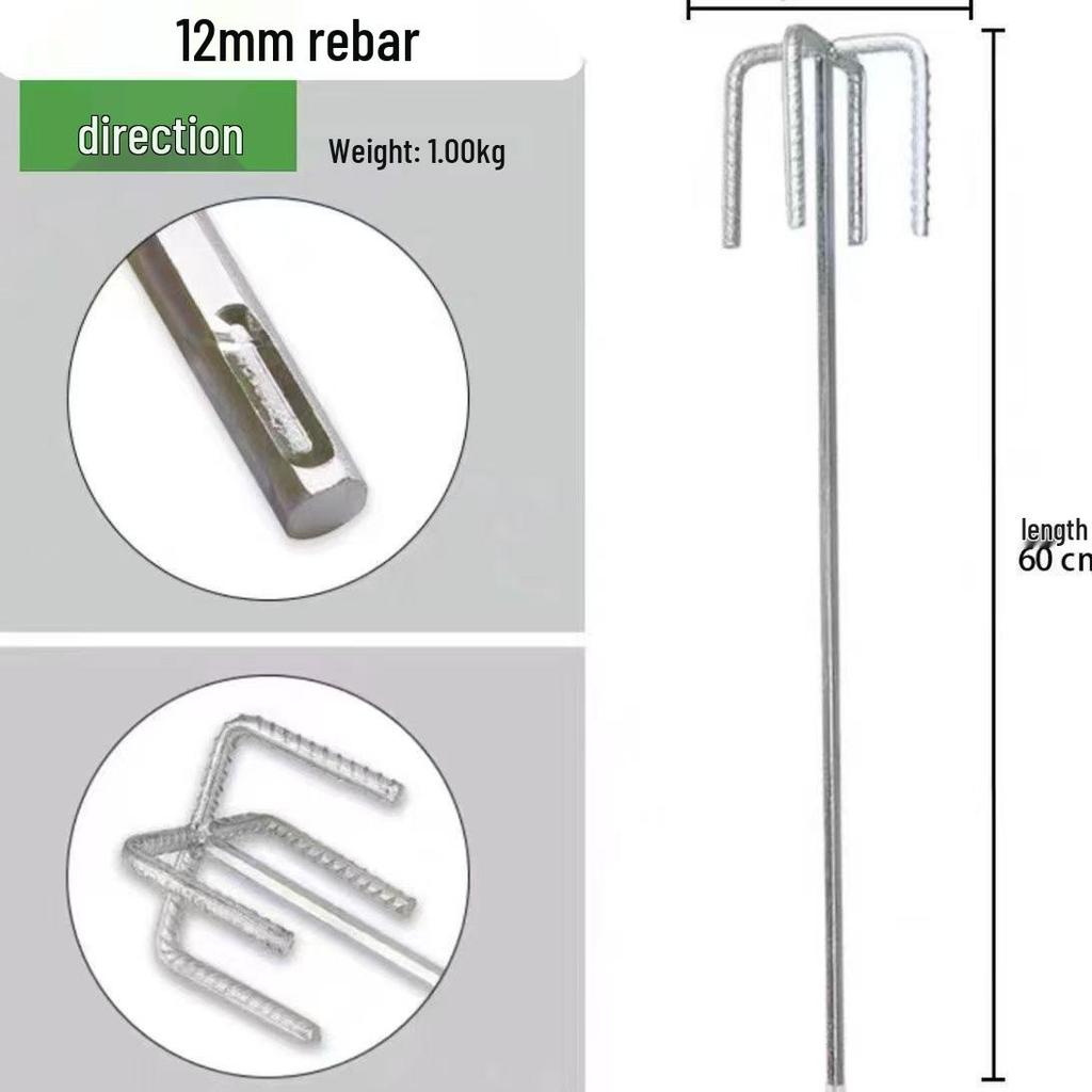 Rust-Proof Mixing Rod for Plaster, Putty, Cement, Concrete - Fits Electric Drill/Hammer, Thick-Thredded