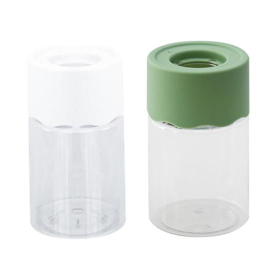 2 ks Mini hydroponický květináč Opakovaně použitelný Průhledný hydroponický květináč Stolní bezpůdní květináče na rostliny pro kancelářskou domácí dekoraci