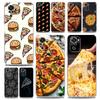 Phone Case For Xiaomi Redmi Note 14 13 12 4G 9S 9 10 11 Pro Plus 5G 14C 13C 12C 10C 9A Clear Soft TPU Cover Pizza Best Friends