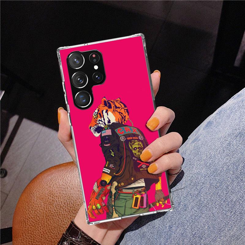 Game Hotline Miami Phnoe Case for Samsung Galaxy S26 S25 Edge S23 S24 Ultra S22 Plus S21 S20 FE Unique Cover Soft Coque Galaxy S