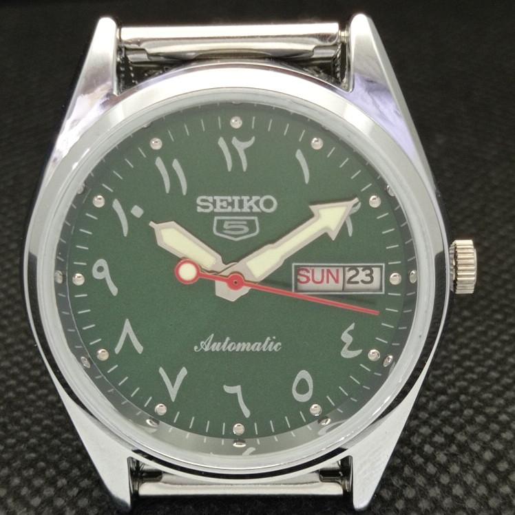 MONTRE HOMME AUTOMATIQUE VINTAGE RÉVISÉE SEIKO 5 6309A JAPON a318810-2 Seiko-a318810