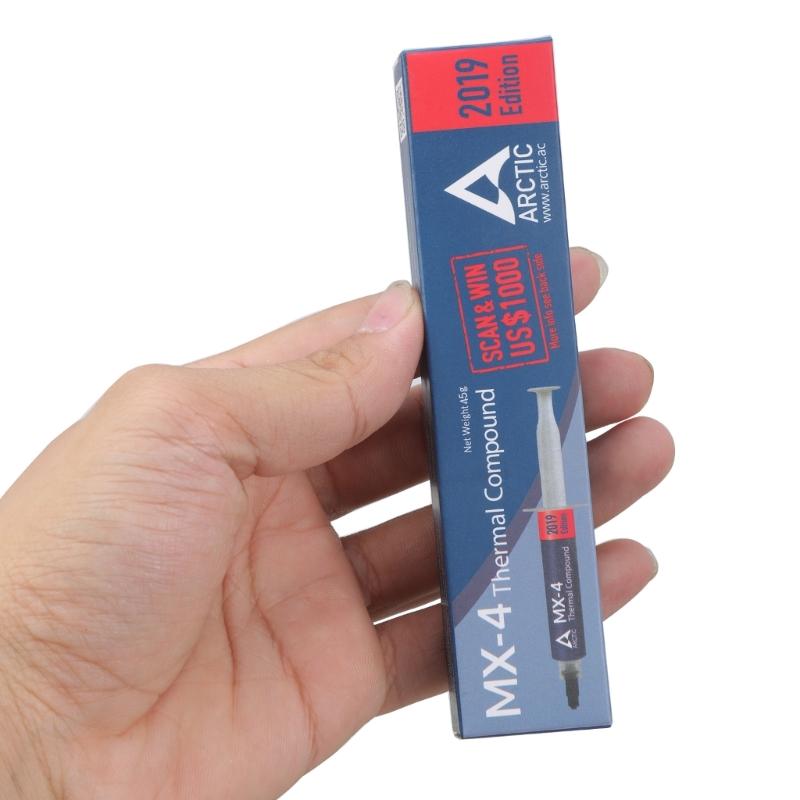 MX4 Thermal Paste Efficient Heat Conductivity Paste 45g For Universal Use In PC And Laptops MX-4