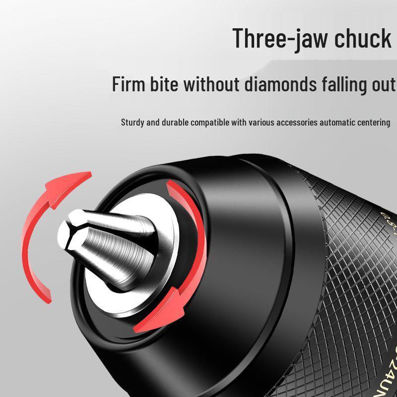 Selbstverriegelnder Metall-Ratsche-Bohrfutter-Adapter für Bohrmaschine/Bohrmaschine, 10/13mm