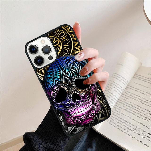 Polynesian  Maori Tribal Samoan Pattern Tattoo Phone Case Cover For iPhone 17 Air 15 16 14 13 12 Pro Max 11 Pro Max Plus