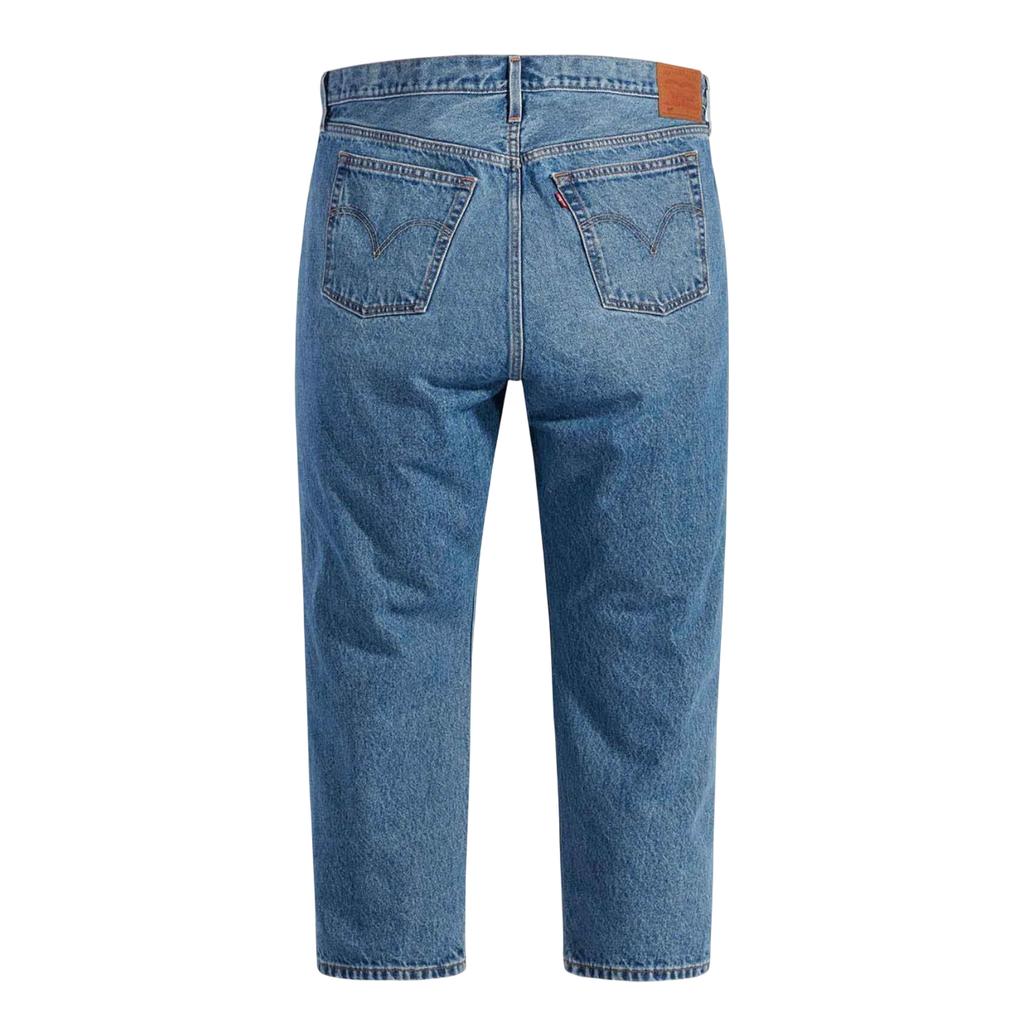 Levis Womens/Ladies 501 Plus Original Cropped Jeans