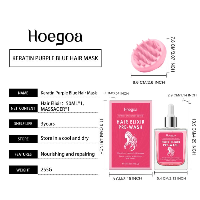 Hoegoa Battana Hair Serum Moisturizing Formula for Brittle Hair Nourish and Shine for Everyday Styling