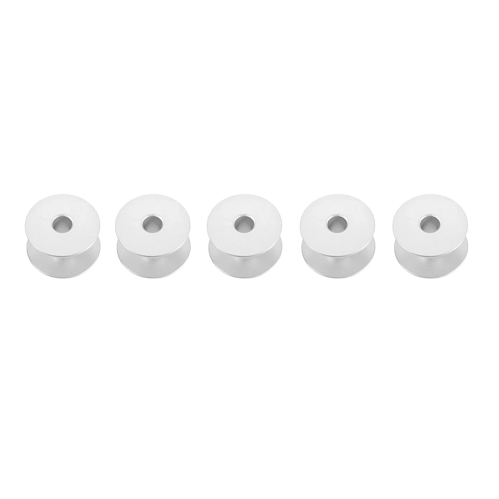 5Pcs 23mm Aluminum Bobbin B1805-205-000 For BROTHER Sewing Machines BAS-304  BAS-310 BAS-311 BAS-311F BAS-314 326 Silver/Bronze