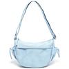 Crossbody Bag Women'S Summer Pvc Transparent Pain Bag Baby Bag Trendy Cool Dumpling Bag Super Fire Work Sundries Bag