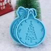 Resin Crafts Cake Tools Candy Chocolate Silicone Moulds Christmas Ball Mold Jewelry Making Tool Keychain Molds