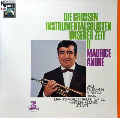 LP Plaat MAURICE ANDRE Die Grossen Instrumentalsolisten Un C04728 Duitsland Klassiek Gebruikt