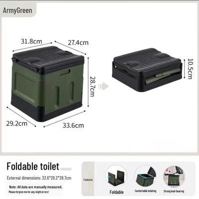 ZISIZ Portable Folding Car Toilet