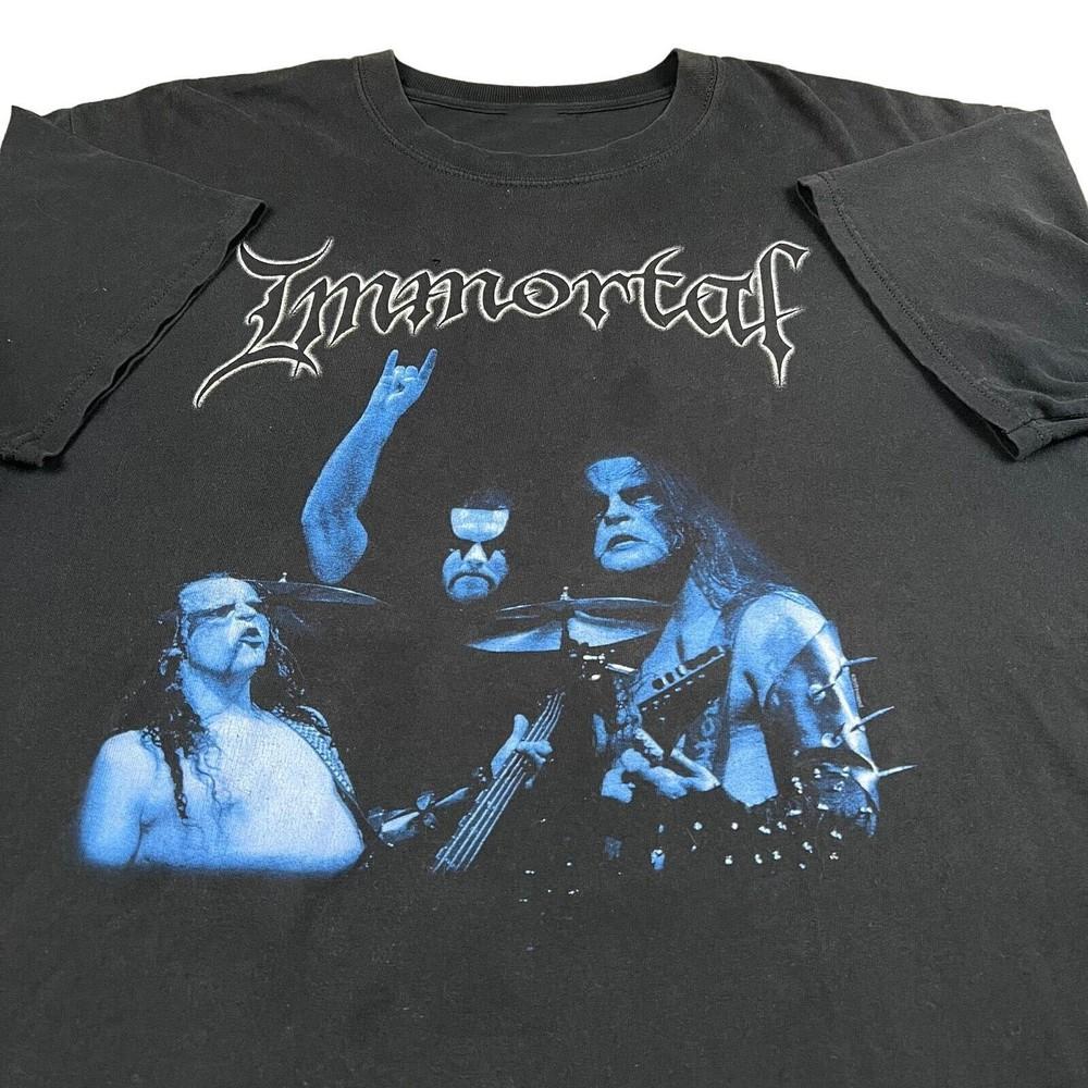 New Vintage Immortal Band Metal Graphic Gift For Fans Unisex Shirt MO473 Unisex T-Shirt