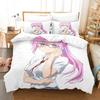 Shikimori's Not Just a Cutie Bedding Set Single Twin Full Queen King Size Bed Set Aldult Kid Bedroom Duvetcover Sets Anime Bed