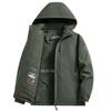 Men's High-End Windproof Fleece Jacket - Autumn/Winter Casual Outdoor Workwear