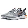 New LiNing Chasing Clouds Durable Breathable Low Top Running Shoes Men's Gray Black ARST011-4
