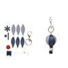 Hot Air Balloon Car Key Ring Versatile Keychain Lanyard Mini Keychain DIY Keychain  Bag Charms