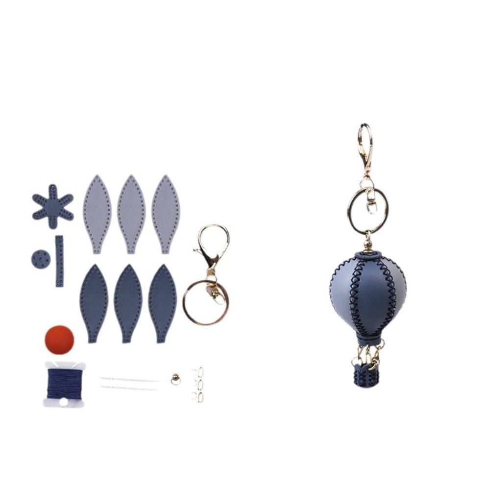 Hot Air Balloon Car Key Ring Versatile Keychain Lanyard Mini Keychain DIY Keychain  Bag Charms