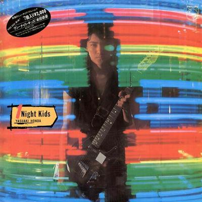 LP Record HONDA YASUAKI - Night Kids 20PL22 PHILIPS 1983 Japan Japanese Pop/Rock Used