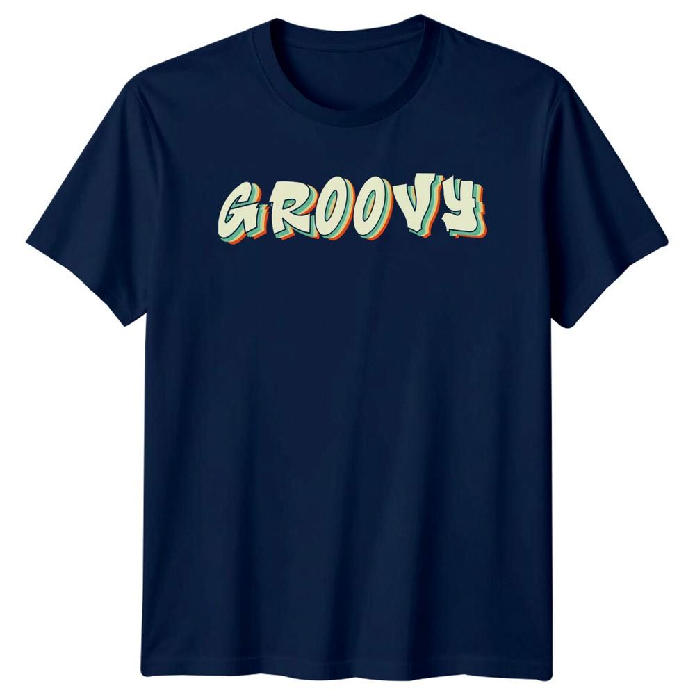 Groovy Retro Text Style Adult TShirt