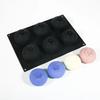 6-Cell Blueberry Mousse Cake Mold For Chocolate Pudding Food Grade French Fruit Mousse Mould Heat Resistant Home Baking Tool