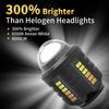 H4 Motorcycle Headlight BA20D H6 P15D H4 Led Bulbs High Power Canbus No Error Hi Lo Beam Motorcycle Accessories White 6000K 12V