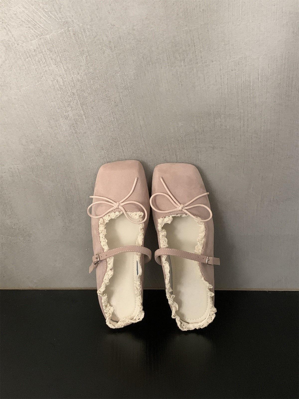 

Вечерние женские туфли нежные плоские французские полутапочки Мэри Джейн с бантом однотонные туфли весенне-летние ретро синие балетки 35