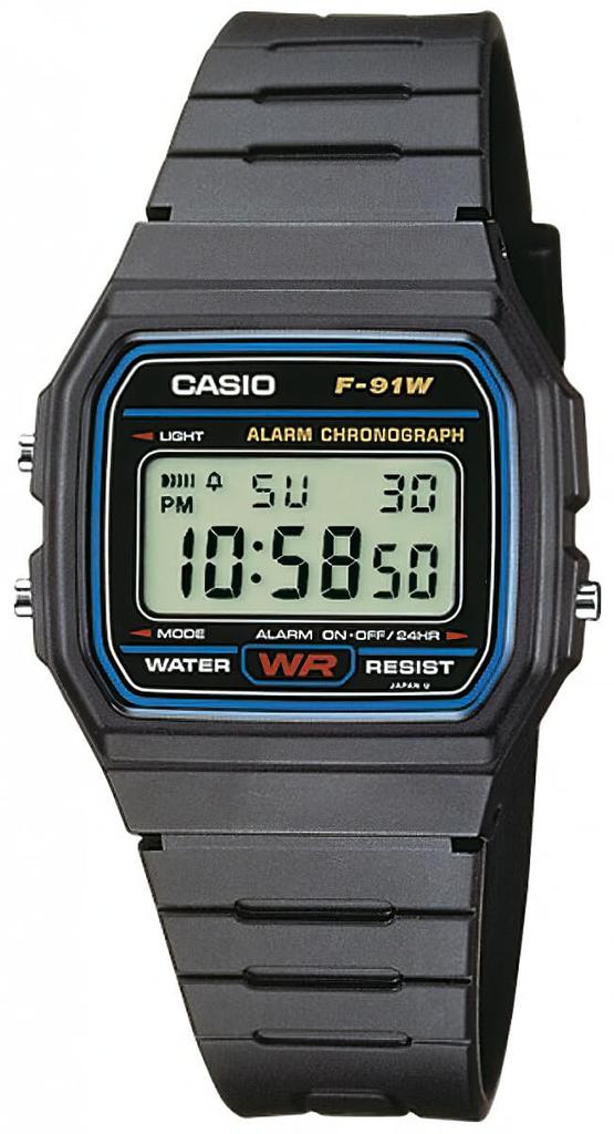 Zegarek CASIO F-91W-1YEG