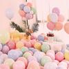 Colorful Macaron Balloons for Children's First Birthday Party Decoration