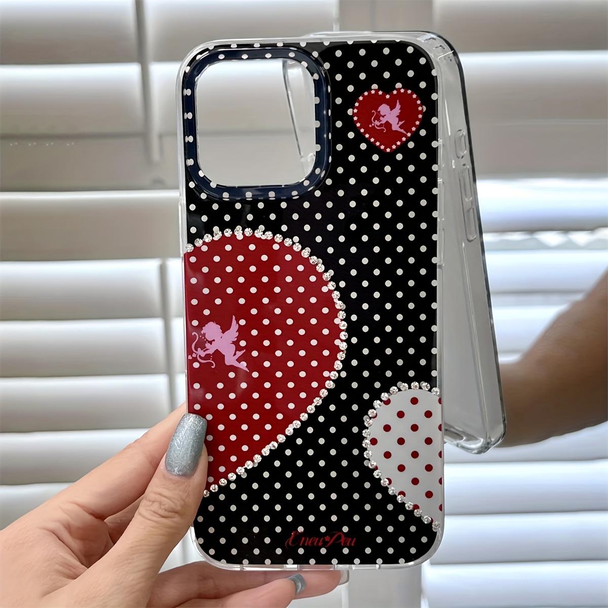 

Phone Case for Xiaomi Redmi 15 15C 14C 13 13C 12 A3 A2 A1 10 9 8 K60 K40 Plus Ultra 4G 5G HOT Love Heart Polka Dots Redmi 9T 4G