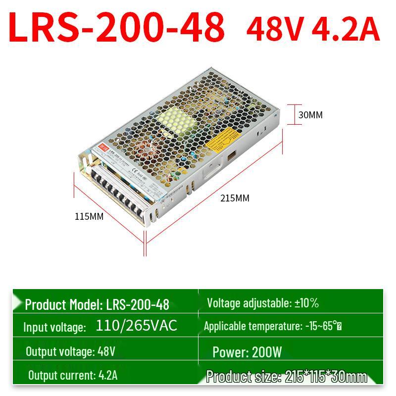 Ultra-Thin Silent LED Switching Power Supply 220V To 5V-48V, 35W-600W