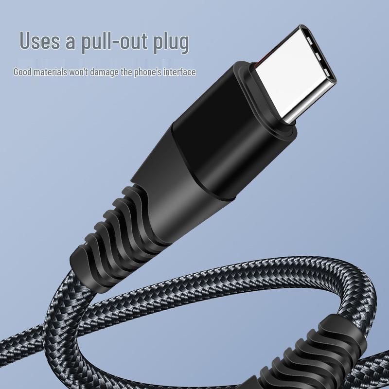 Pin Yue S13 6A Fast Charging Cable for Apple, Xiaomi, Honor, Huawei USB-C Devices