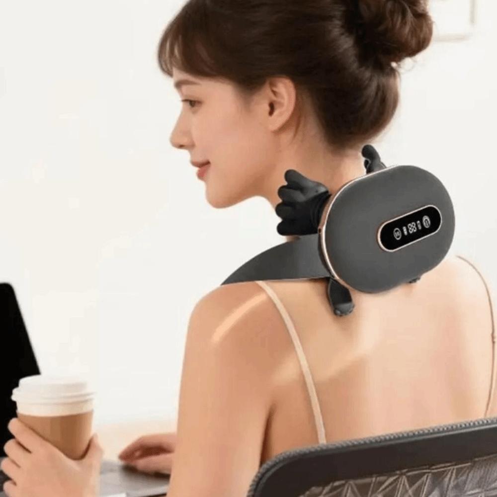 Bionic Kneading Shoulder Neck Massager Deep Tissue Cervical Massage Device  Cervical Massage