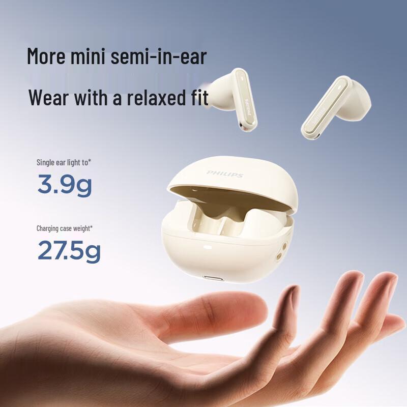 Philips TAT2220 True Wireless Noise-Cancelling Earbuds