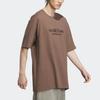 Adidas Verbiage Tee Loose Sports Casual Short Sleeve T-Shirt Men Tops Rock-Layer-Deep-Earth-Brown IP3929