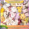Plush Pendant Keychain: Small Doll Bag Charm for Car Keys, Restaurant Decor, or Graduation Gift.